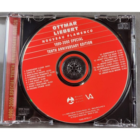 Ottmar Liebert Nouveau Flamenco - Special Tenth Anniversary Edition CD 37107cd - Picture 2 of 3